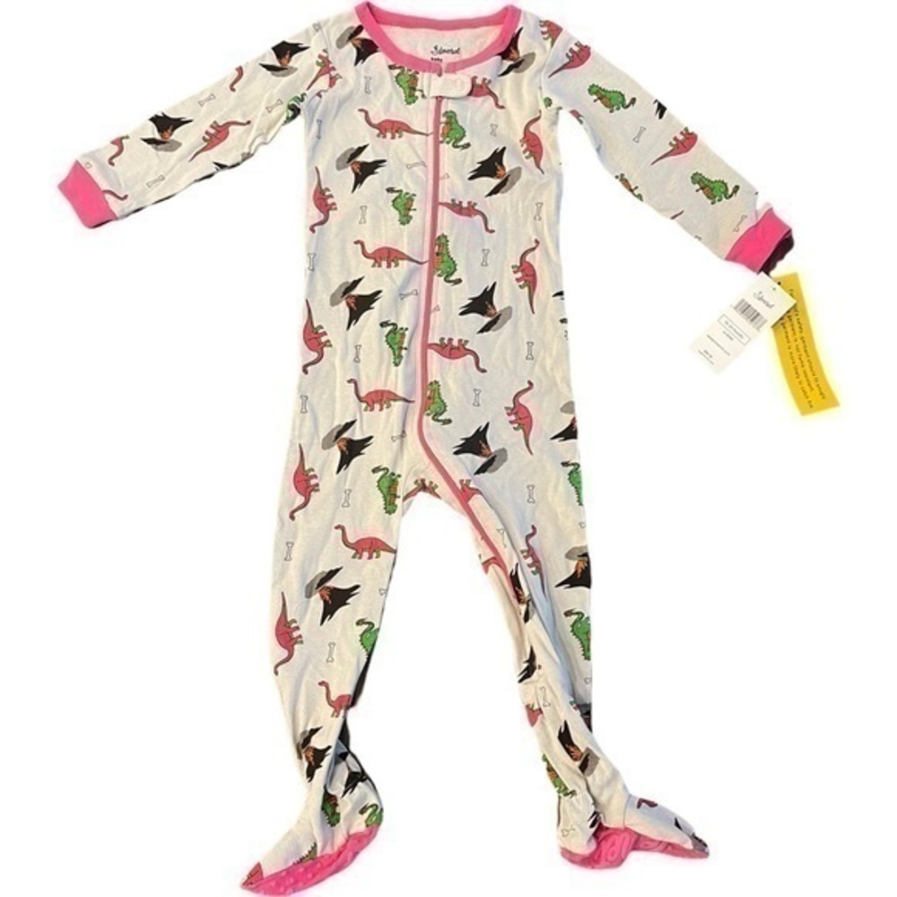 NWT Levert girl dinosaur onesies